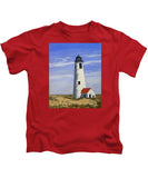 Great Point Lighthouse Nantucket Massachusetts - Kids T-Shirt