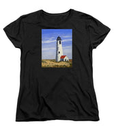 Great Point Lighthouse Nantucket Massachusetts - Women's T-Shirt (Standard Fit)