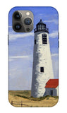 Great Point Lighthouse Nantucket Massachusetts - Phone Case