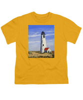 Great Point Lighthouse Nantucket Massachusetts - Youth T-Shirt