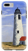 Great Point Lighthouse Nantucket Massachusetts - Phone Case