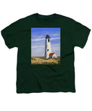 Great Point Lighthouse Nantucket Massachusetts - Youth T-Shirt