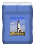 Great Point Lighthouse Nantucket Massachusetts - Duvet Cover