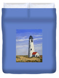 Great Point Lighthouse Nantucket Massachusetts - Duvet Cover