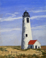 Great Point Lighthouse Nantucket Massachusetts - Art Print