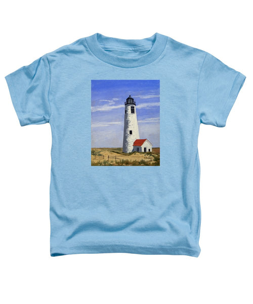 Great Point Lighthouse Nantucket Massachusetts - Toddler T-Shirt