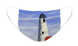 Great Point Lighthouse Nantucket Massachusetts - Face Mask