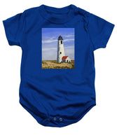 Great Point Lighthouse Nantucket Massachusetts - Baby Onesie