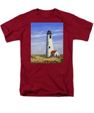 Great Point Lighthouse Nantucket Massachusetts - Men's T-Shirt  (Regular Fit)