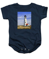 Great Point Lighthouse Nantucket Massachusetts - Baby Onesie