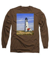 Great Point Lighthouse Nantucket Massachusetts - Long Sleeve T-Shirt