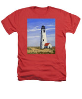 Great Point Lighthouse Nantucket Massachusetts - Heathers T-Shirt