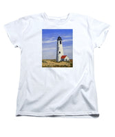 Great Point Lighthouse Nantucket Massachusetts - Women's T-Shirt (Standard Fit)