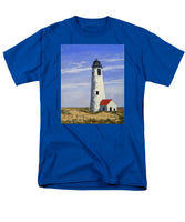 Great Point Lighthouse Nantucket Massachusetts - Men's T-Shirt  (Regular Fit)