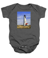 Great Point Lighthouse Nantucket Massachusetts - Baby Onesie