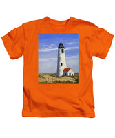 Great Point Lighthouse Nantucket Massachusetts - Kids T-Shirt