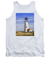 Great Point Lighthouse Nantucket Massachusetts - Tank Top