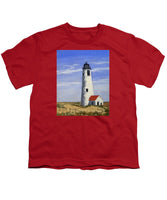 Great Point Lighthouse Nantucket Massachusetts - Youth T-Shirt