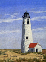 Great Point Lighthouse Nantucket Massachusetts - Puzzle