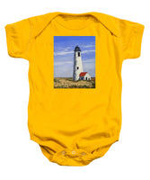 Great Point Lighthouse Nantucket Massachusetts - Baby Onesie