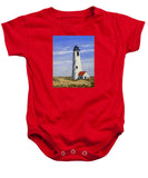 Great Point Lighthouse Nantucket Massachusetts - Baby Onesie