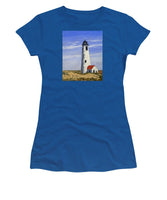 Great Point Lighthouse Nantucket Massachusetts - Women's T-Shirt