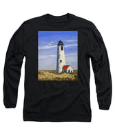 Great Point Lighthouse Nantucket Massachusetts - Long Sleeve T-Shirt