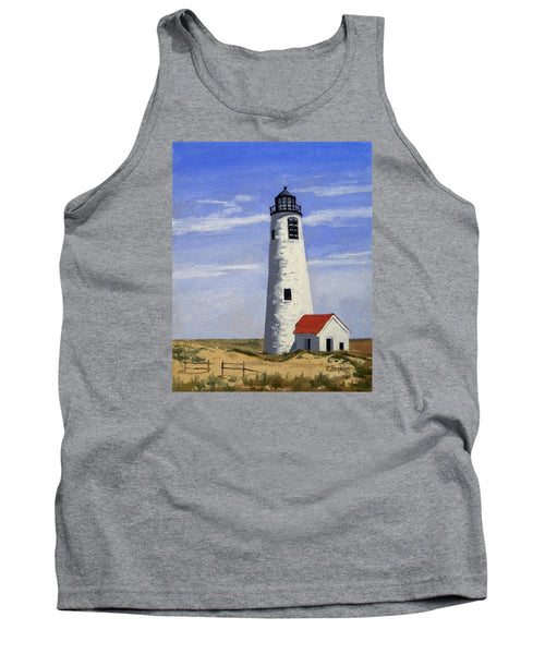 Great Point Lighthouse Nantucket Massachusetts - Tank Top