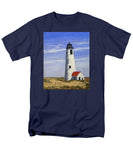 Great Point Lighthouse Nantucket Massachusetts - Men's T-Shirt  (Regular Fit)