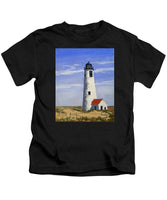 Great Point Lighthouse Nantucket Massachusetts - Kids T-Shirt