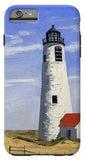 Great Point Lighthouse Nantucket Massachusetts - Phone Case