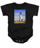 Great Point Lighthouse Nantucket Massachusetts - Baby Onesie