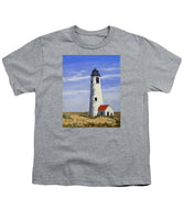 Great Point Lighthouse Nantucket Massachusetts - Youth T-Shirt