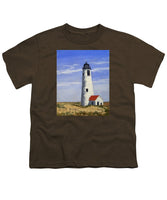 Great Point Lighthouse Nantucket Massachusetts - Youth T-Shirt