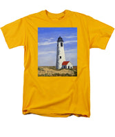 Great Point Lighthouse Nantucket Massachusetts - Men's T-Shirt  (Regular Fit)