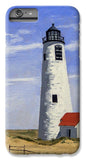 Great Point Lighthouse Nantucket Massachusetts - Phone Case