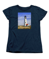 Great Point Lighthouse Nantucket Massachusetts - Women's T-Shirt (Standard Fit)