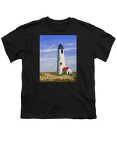 Great Point Lighthouse Nantucket Massachusetts - Youth T-Shirt