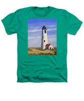 Great Point Lighthouse Nantucket Massachusetts - Heathers T-Shirt