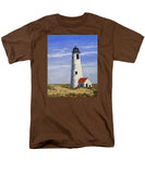 Great Point Lighthouse Nantucket Massachusetts - Men's T-Shirt  (Regular Fit)