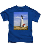 Great Point Lighthouse Nantucket Massachusetts - Kids T-Shirt