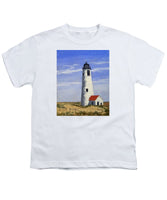 Great Point Lighthouse Nantucket Massachusetts - Youth T-Shirt