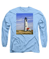 Great Point Lighthouse Nantucket Massachusetts - Long Sleeve T-Shirt