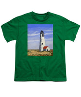 Great Point Lighthouse Nantucket Massachusetts - Youth T-Shirt