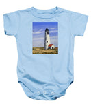 Great Point Lighthouse Nantucket Massachusetts - Baby Onesie