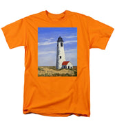 Great Point Lighthouse Nantucket Massachusetts - Men's T-Shirt  (Regular Fit)