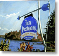 Lake Pocotopaug - Metal Print