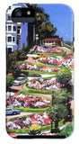 Lombard Street - San Francisco, California - Phone Case