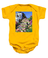 Lombard Street - San Francisco, California - Baby Onesie