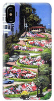 Lombard Street - San Francisco, California - Phone Case